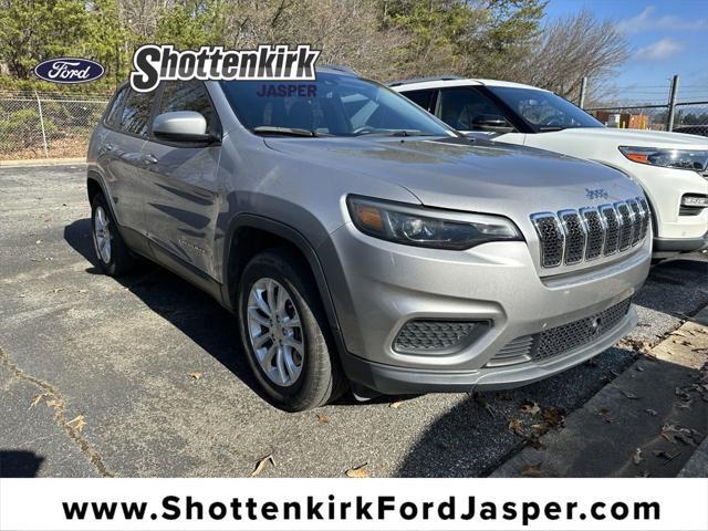 used 2021 Jeep Cherokee car, priced at $18,188