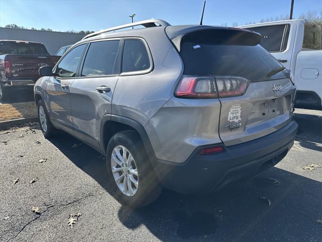 used 2021 Jeep Cherokee car, priced at $18,188