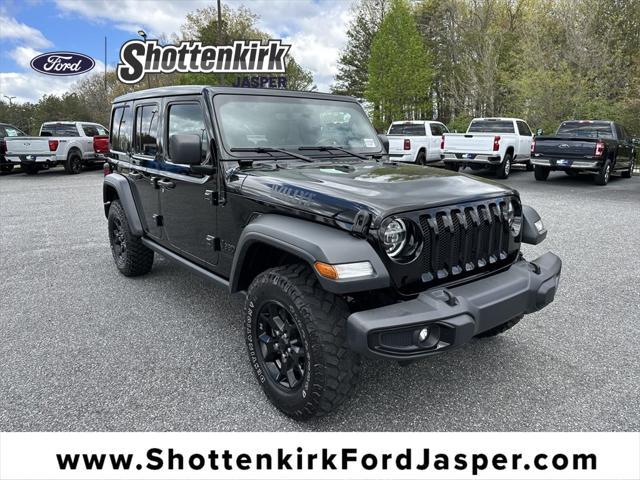 used 2020 Jeep Wrangler Unlimited car, priced at $31,550