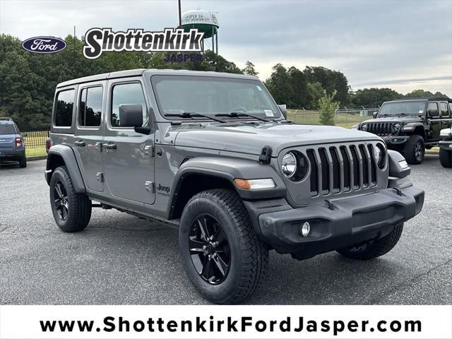 used 2021 Jeep Wrangler Unlimited car, priced at $34,251