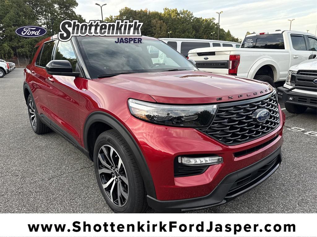 used 2022 Ford Explorer car, priced at $34,400