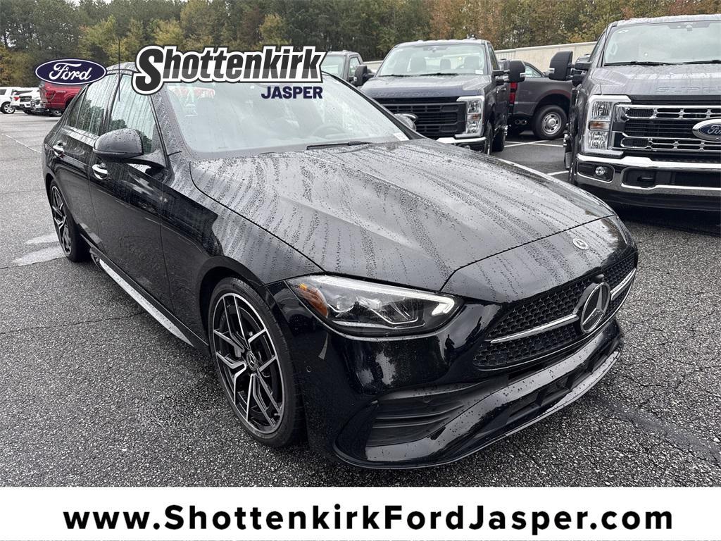 used 2022 Mercedes-Benz C-Class car, priced at $31,895