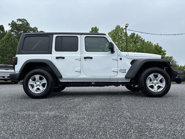 used 2021 Jeep Wrangler Unlimited car, priced at $34,990