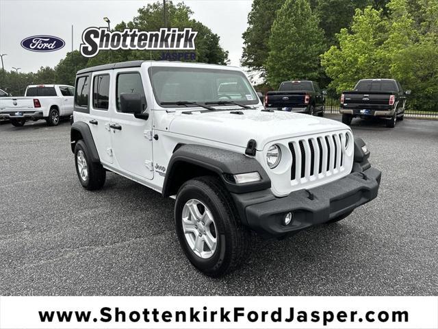 used 2021 Jeep Wrangler Unlimited car, priced at $35,150