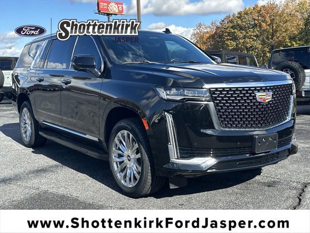 used 2021 Cadillac Escalade ESV car, priced at $75,895