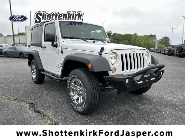 used 2015 Jeep Wrangler car, priced at $22,497