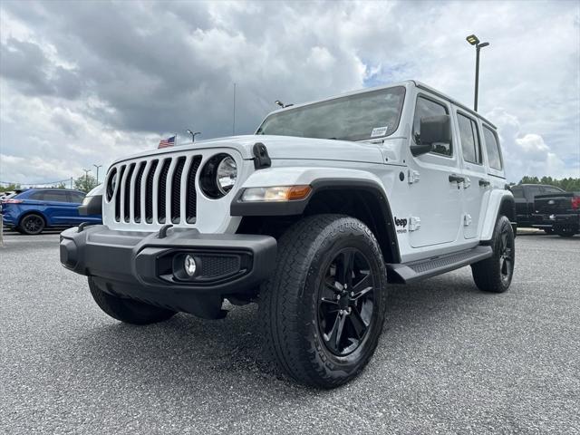 used 2021 Jeep Wrangler Unlimited car, priced at $36,339