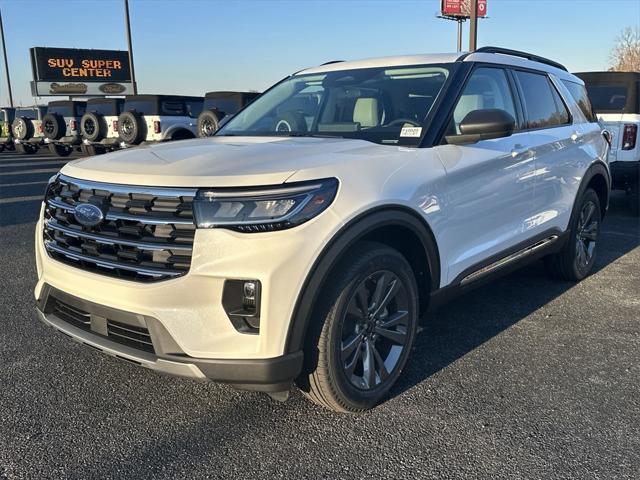 new 2025 Ford Explorer car, priced at $46,855