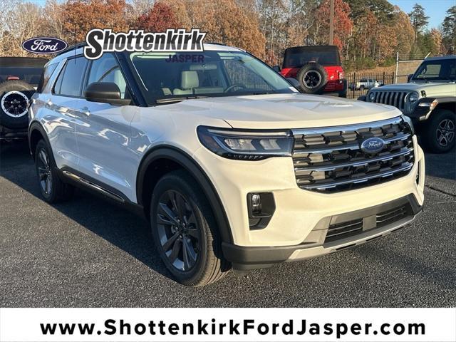 new 2025 Ford Explorer car, priced at $46,855