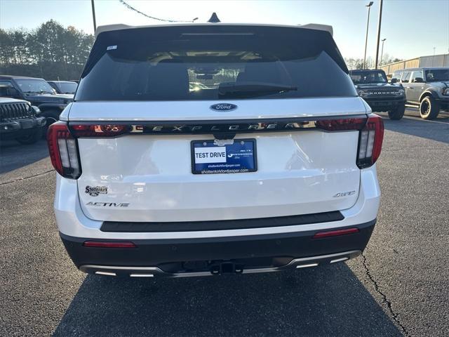 new 2025 Ford Explorer car, priced at $46,855