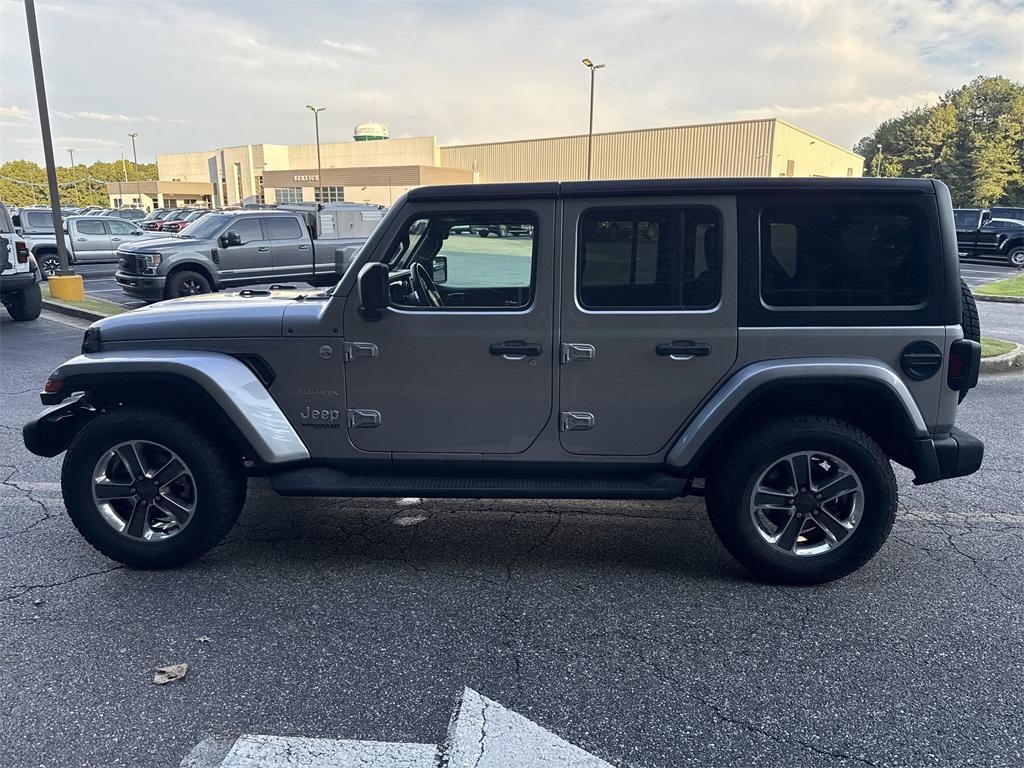 used 2021 Jeep Wrangler Unlimited car, priced at $27,879