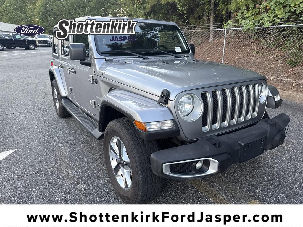 used 2021 Jeep Wrangler Unlimited car, priced at $27,879