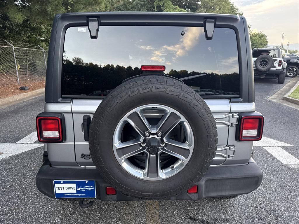used 2021 Jeep Wrangler Unlimited car, priced at $27,879