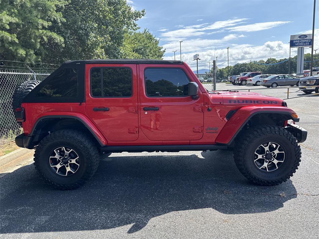 used 2021 Jeep Wrangler Unlimited car, priced at $37,928