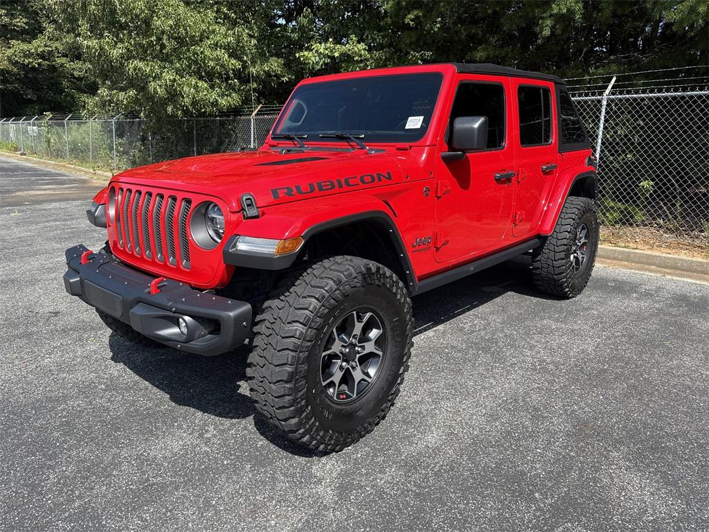 used 2021 Jeep Wrangler Unlimited car, priced at $37,928