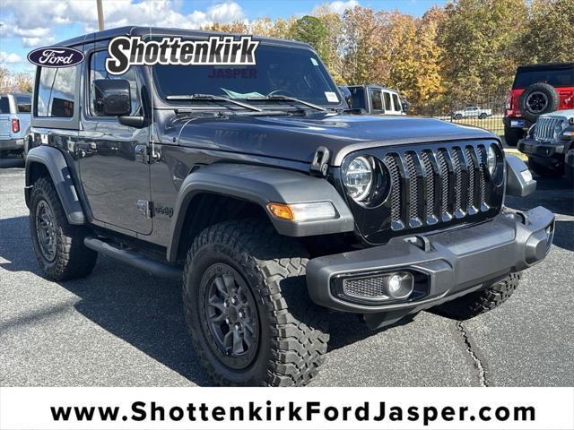 used 2020 Jeep Wrangler car, priced at $26,147