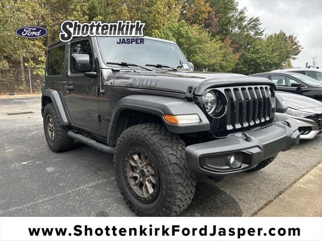 used 2020 Jeep Wrangler car, priced at $26,147