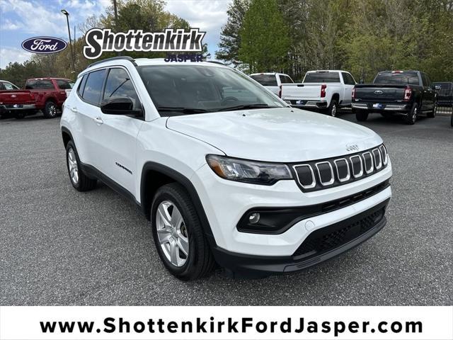 used 2022 Jeep Compass car, priced at $22,584