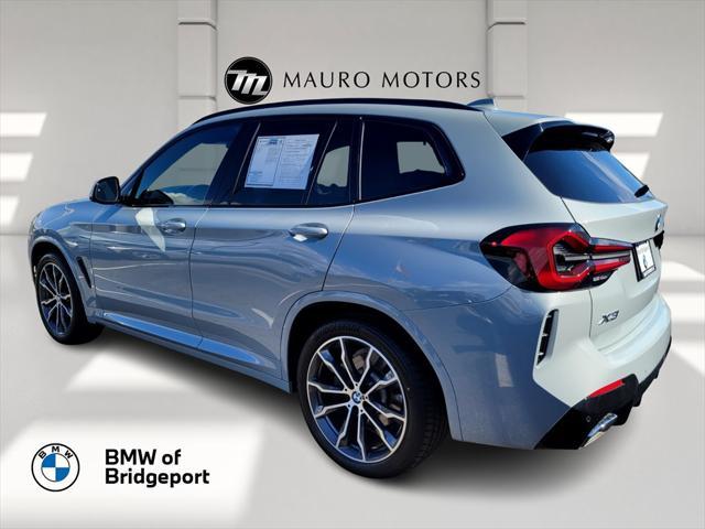 used 2022 BMW X3 car, priced at $40,995