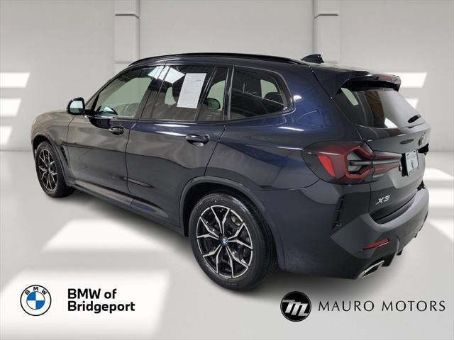 used 2022 BMW X3 car, priced at $35,784