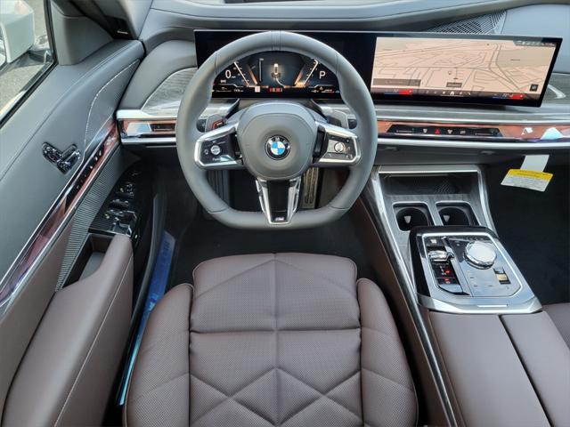 new 2025 BMW 740 car, priced at $104,675