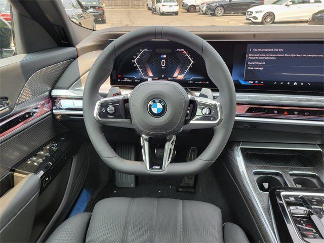 new 2025 BMW 740 car, priced at $109,820