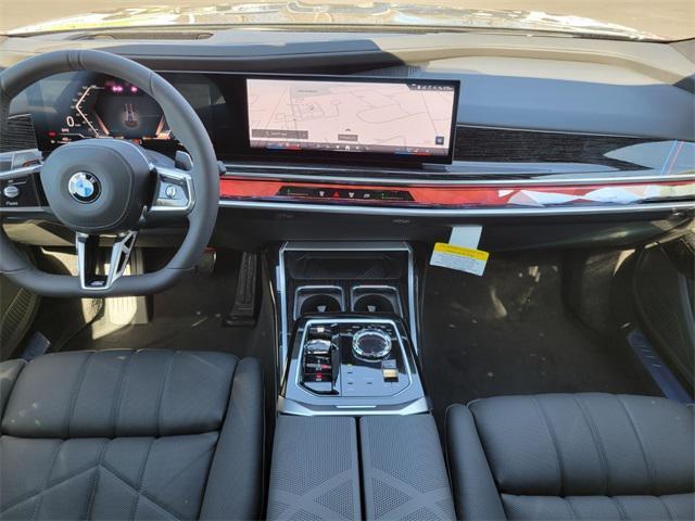 new 2025 BMW 740 car, priced at $113,825
