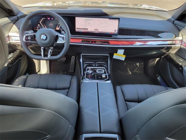 new 2025 BMW 740 car, priced at $113,825