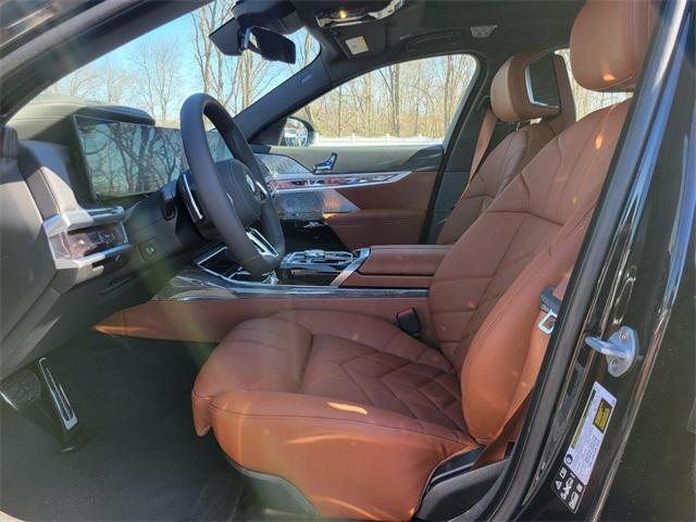 new 2025 BMW 740 car, priced at $118,625