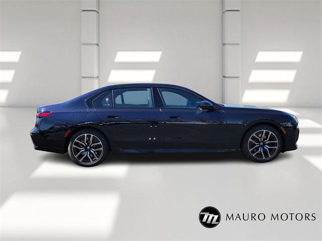new 2025 BMW 740 car, priced at $118,625