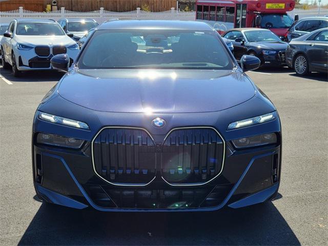 new 2025 BMW 740 car, priced at $118,625