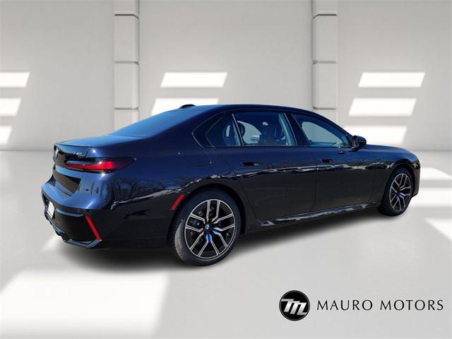 new 2025 BMW 740 car, priced at $118,625