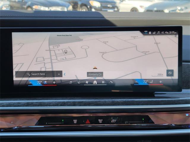 new 2025 BMW 740 car, priced at $118,625