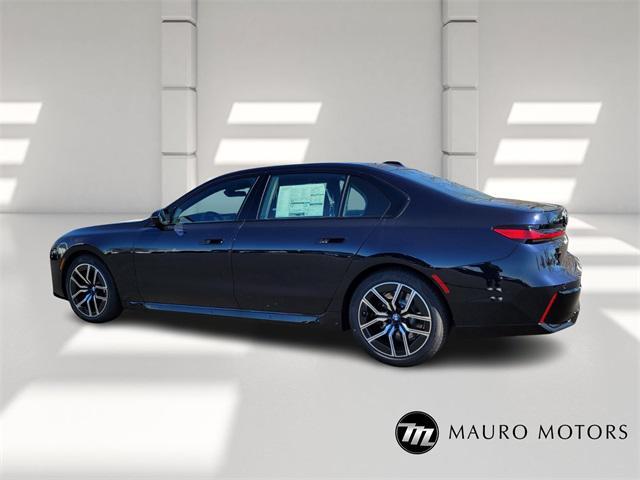 new 2025 BMW 740 car, priced at $118,625