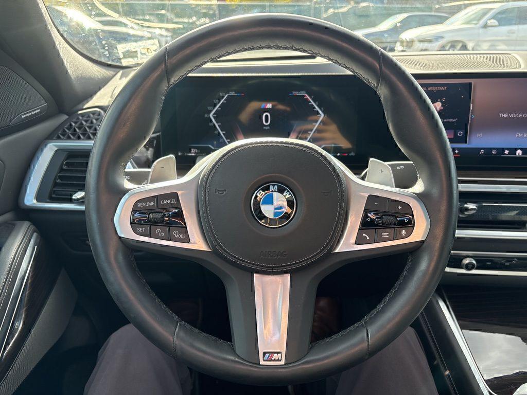 used 2024 BMW X6 car, priced at $73,599