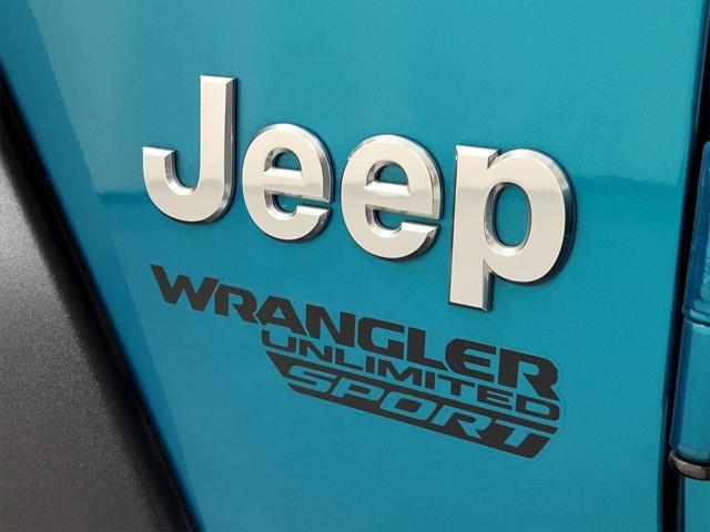 used 2020 Jeep Wrangler Unlimited car, priced at $21,496