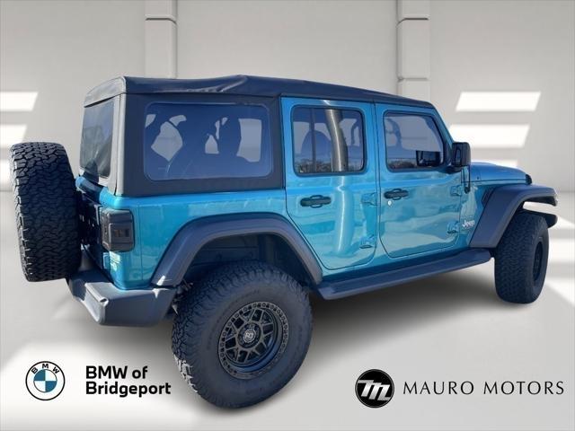 used 2020 Jeep Wrangler Unlimited car, priced at $25,792