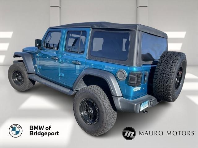 used 2020 Jeep Wrangler Unlimited car, priced at $25,792