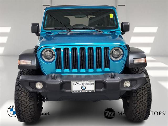 used 2020 Jeep Wrangler Unlimited car, priced at $21,496