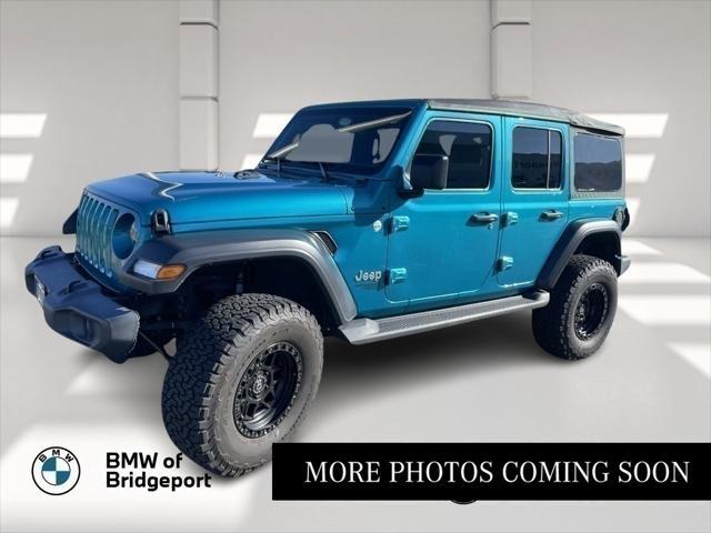 used 2020 Jeep Wrangler Unlimited car, priced at $25,792