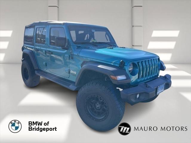 used 2020 Jeep Wrangler Unlimited car, priced at $25,792