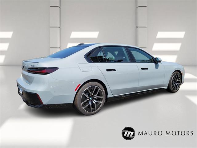 new 2025 BMW 740 car, priced at $104,055