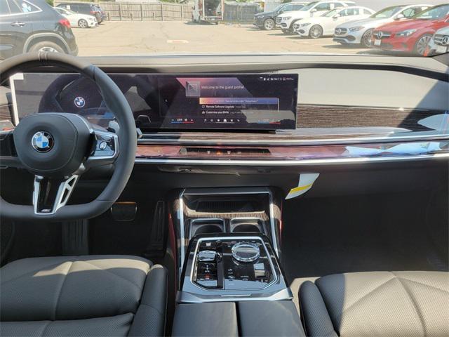 new 2025 BMW 740 car, priced at $104,055