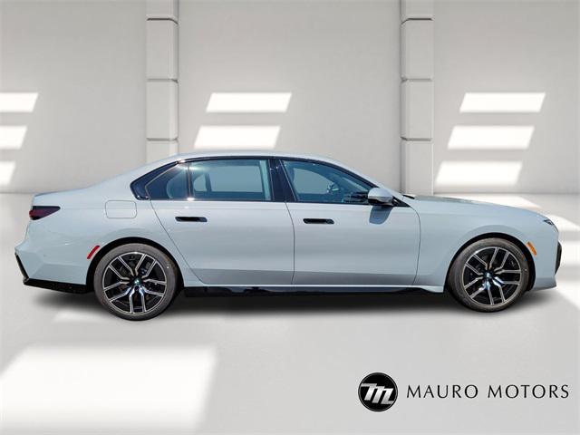 new 2025 BMW 740 car, priced at $104,055