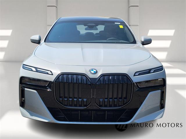 new 2025 BMW 740 car, priced at $104,055