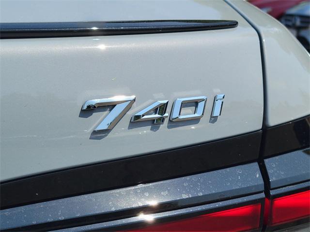 new 2025 BMW 740 car, priced at $104,055