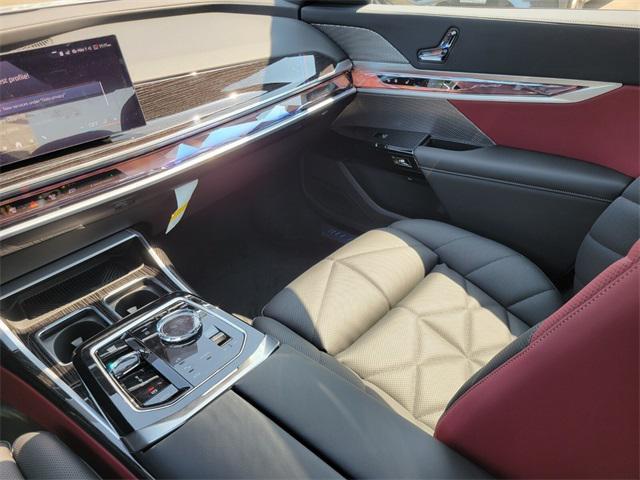new 2025 BMW 740 car, priced at $104,055