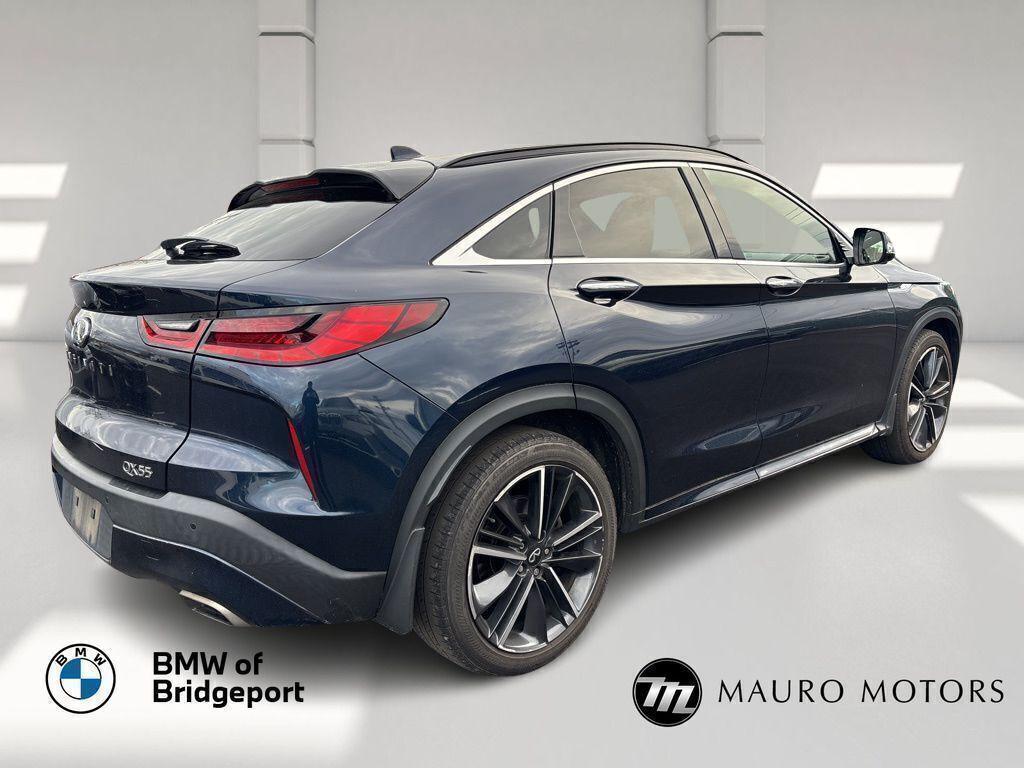 used 2022 INFINITI QX55 car, priced at $26,991
