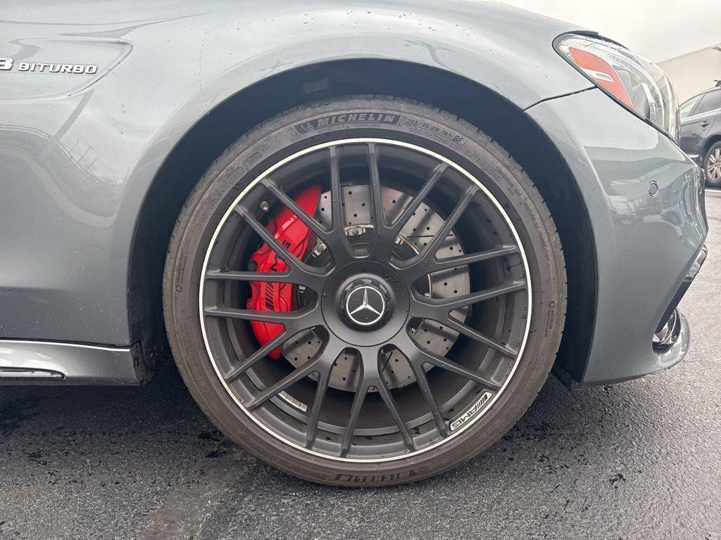 used 2017 Mercedes-Benz AMG C 63 car, priced at $49,991