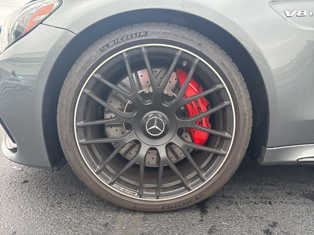 used 2017 Mercedes-Benz AMG C 63 car, priced at $49,991